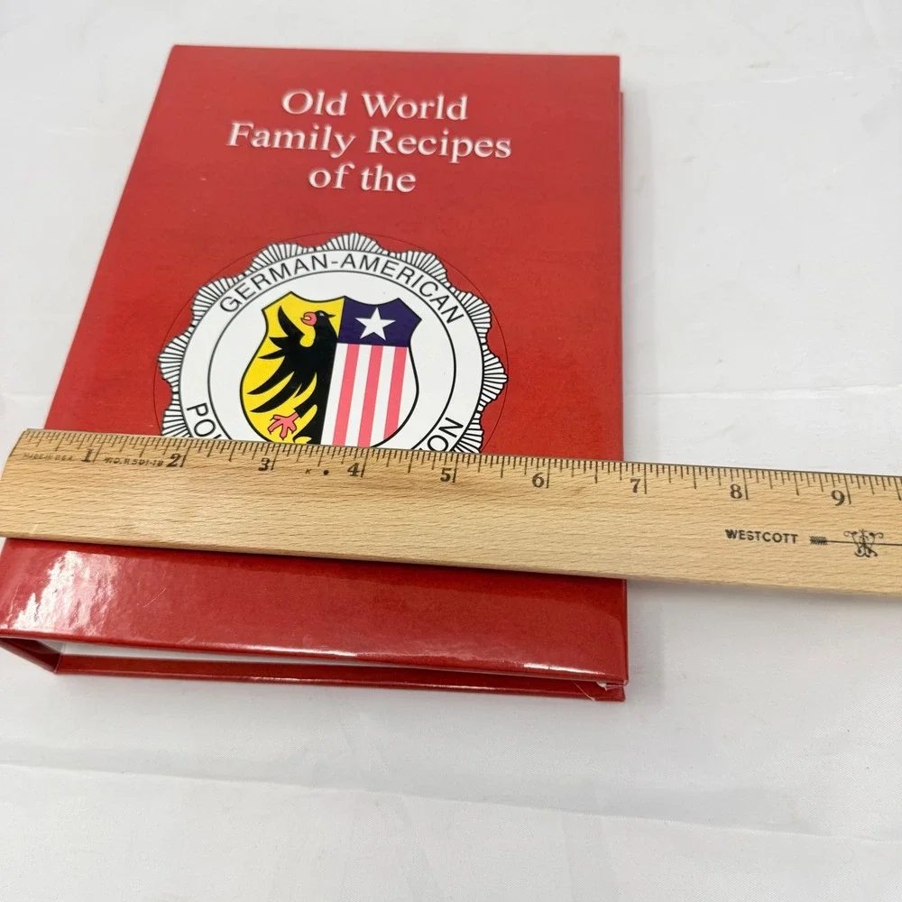 German American Police Association Old World Family Recipes Cookbook
